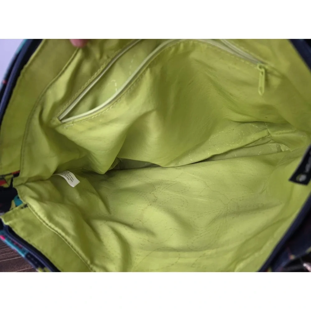 Lily Bloom Shoulder Bag Purse Owls Birds Colorful‎ Multicolor Satchel Handbag
